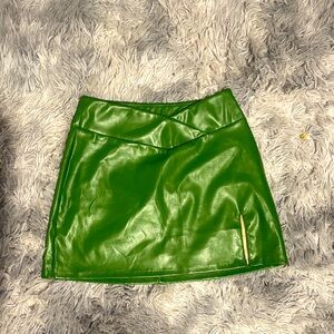 ASOS Green Mini Skirt